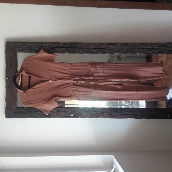 Jen's pirate booty basil jumpsuit NWOT - Picture 3 of 3